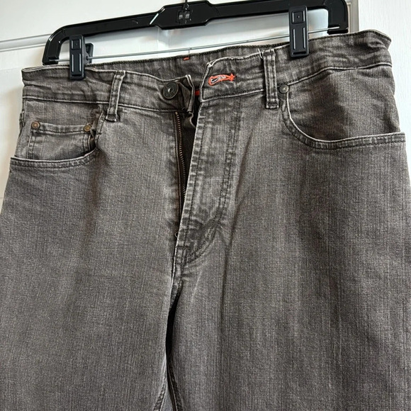 Men's Faconnable gray Jeans 33 R - Picture 2 of 8